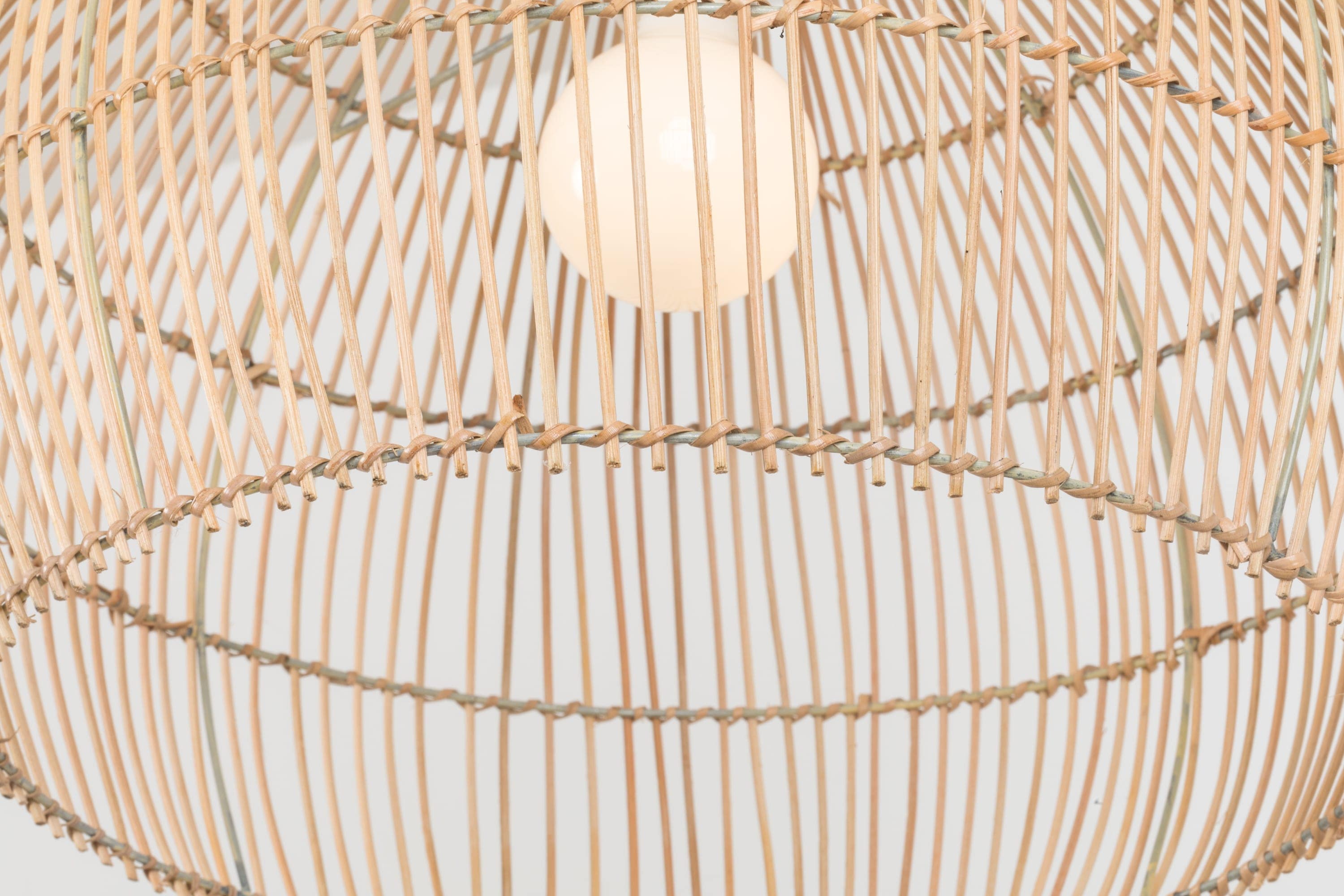 Rattan Drop Basket Shade