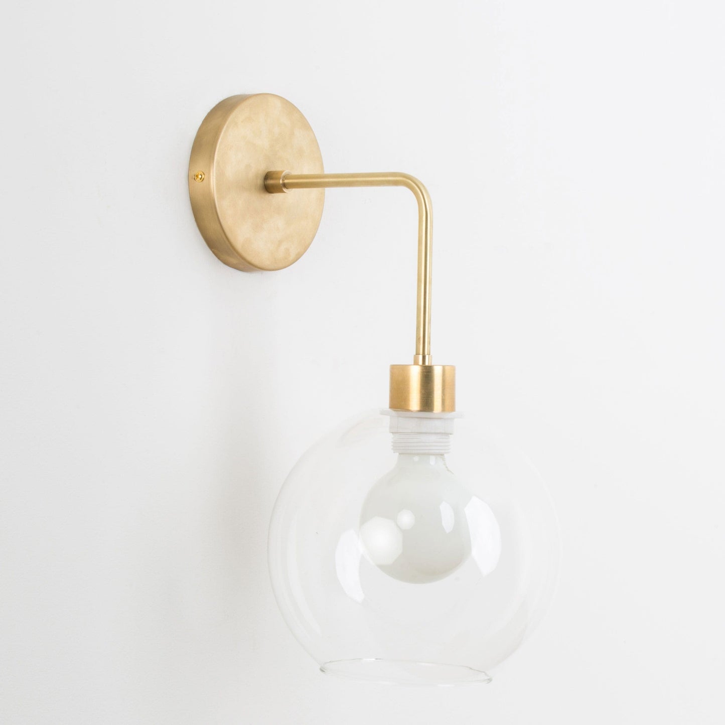 Bend Solo 8in Globe Sconce