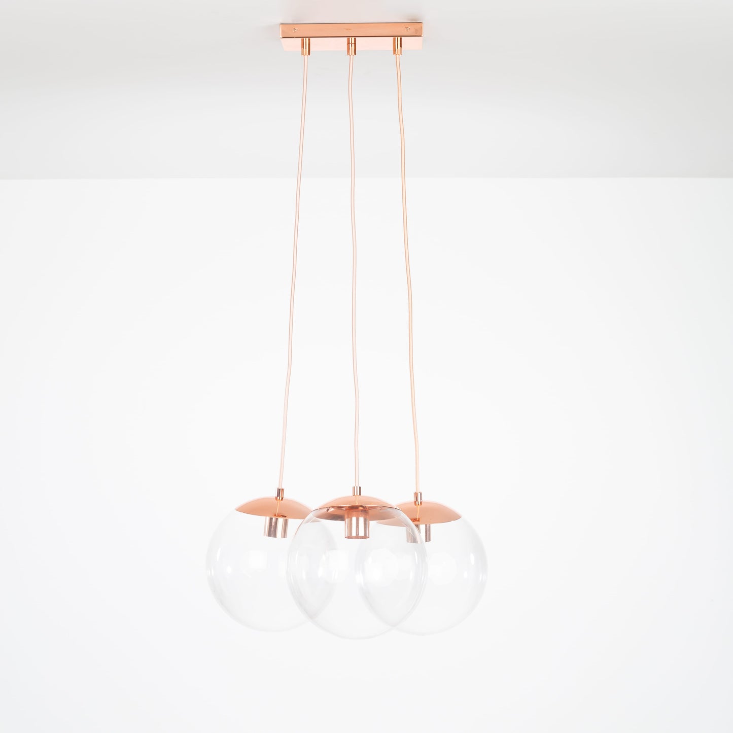 10in Mod Globe 3 Dash Chandelier