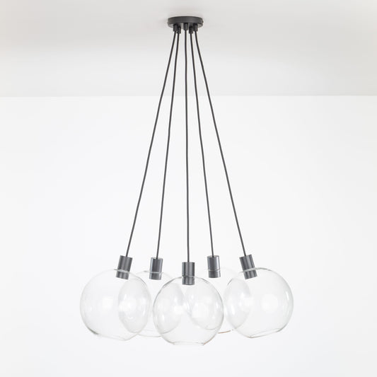 AiO 5 Dot 10in Globe Chandelier