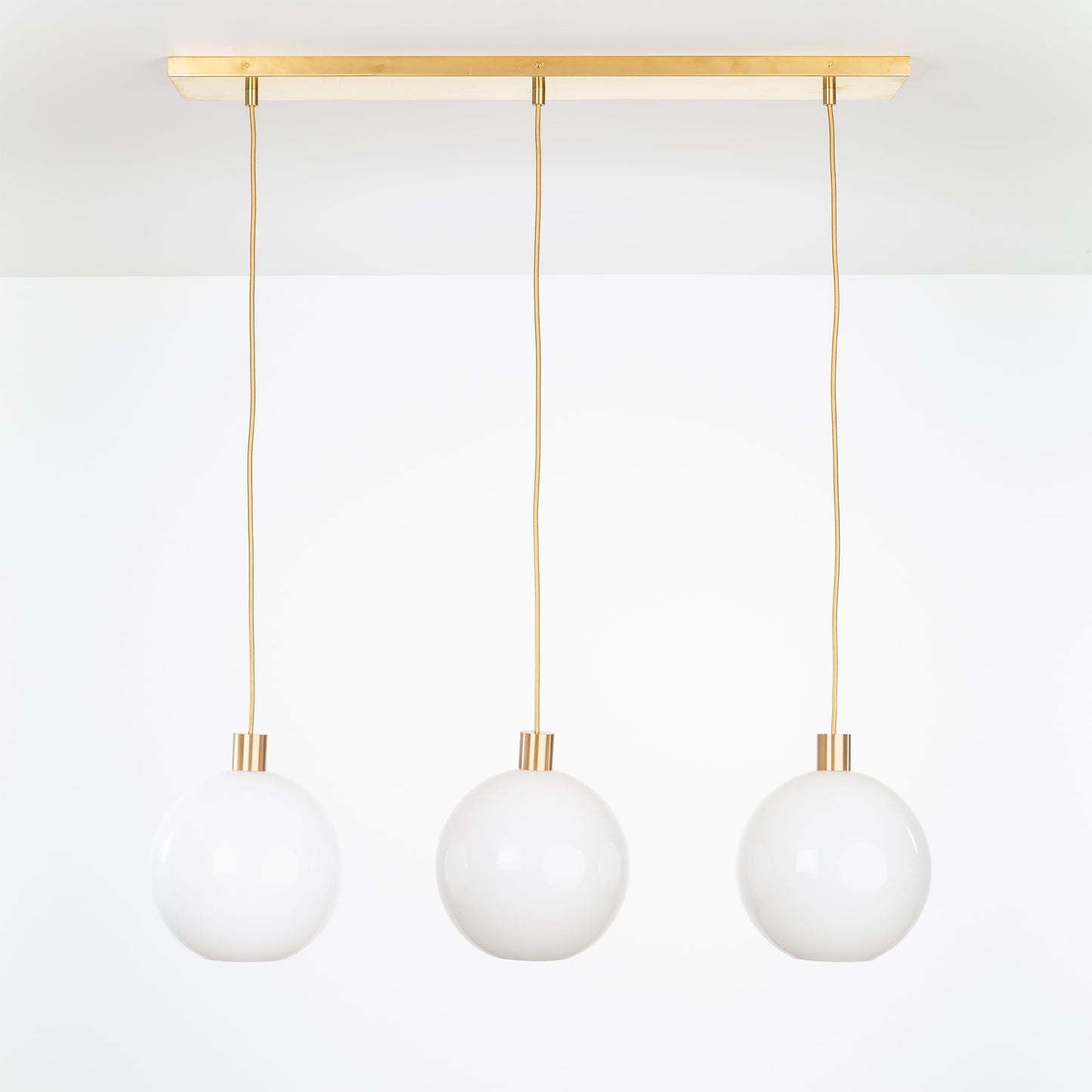 All-in-One 10in 3-Line Globe Chandelier