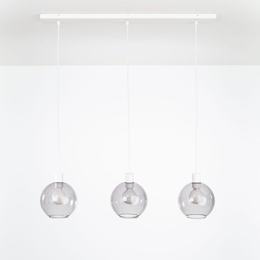 AiO Three-Line Globe Chandelier | 8”