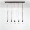 Shade-Ready 5-Line Chandelier