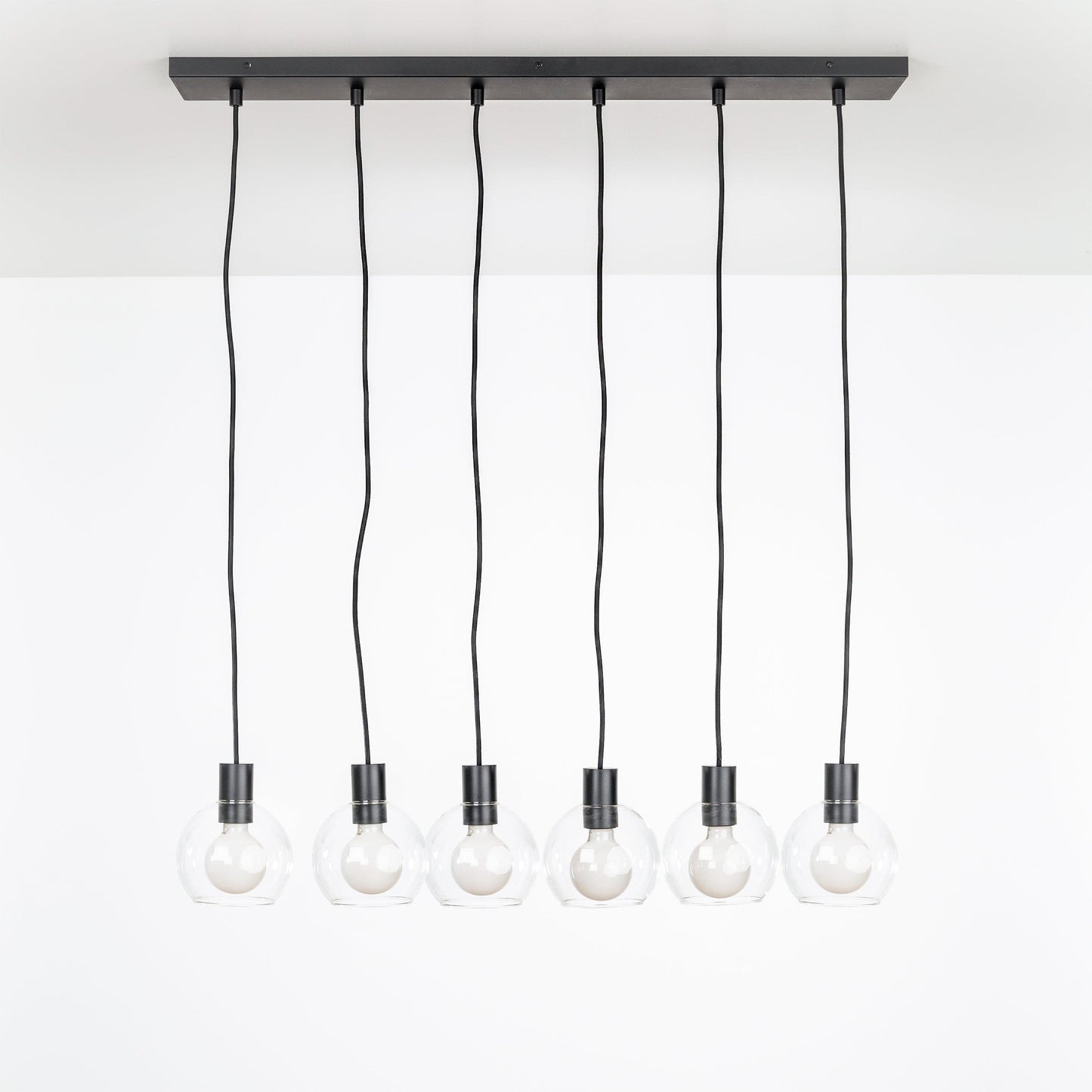AiO 6 Line 6in Globe Chandelier
