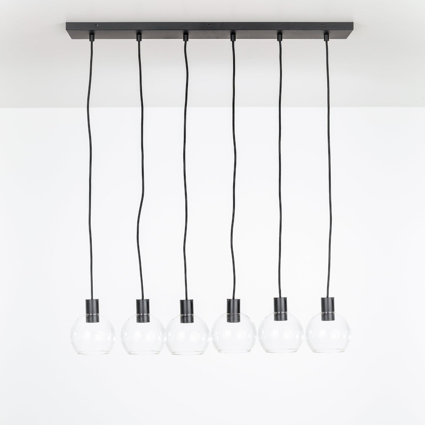AiO 6 Line 6in Globe Chandelier