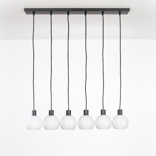 AiO 6 Line 6in Globe Chandelier