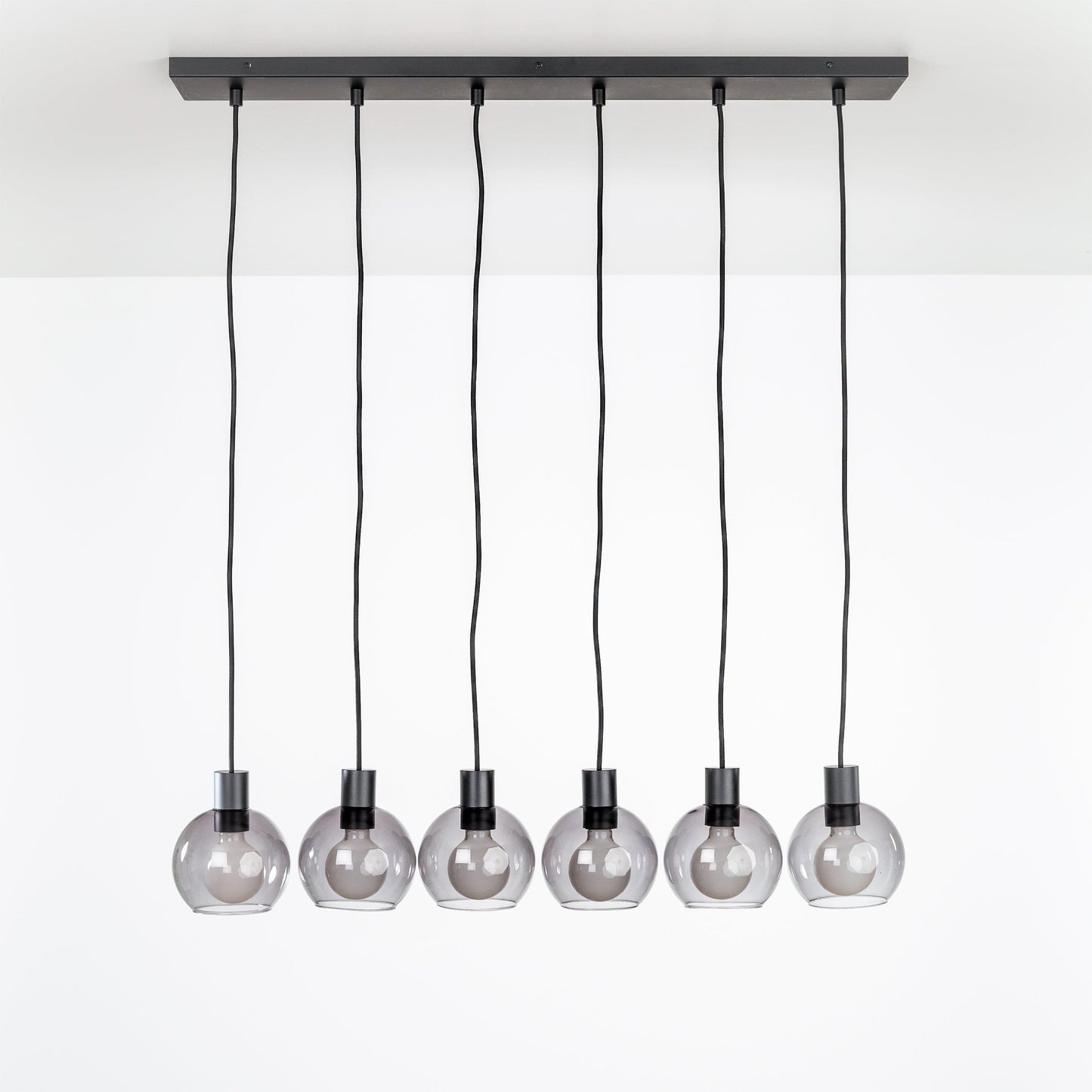 AiO 6 Line 6in Globe Chandelier