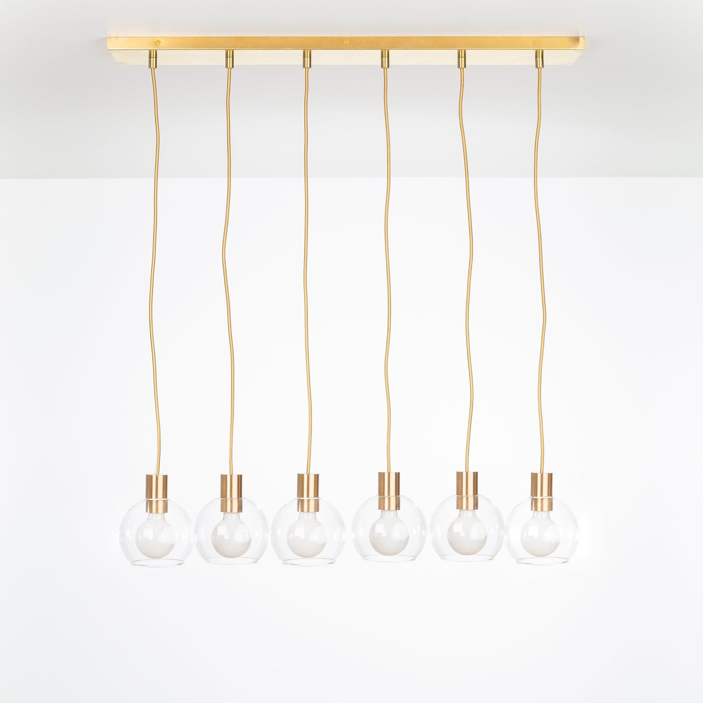 AiO 6 Line 6in Globe Chandelier