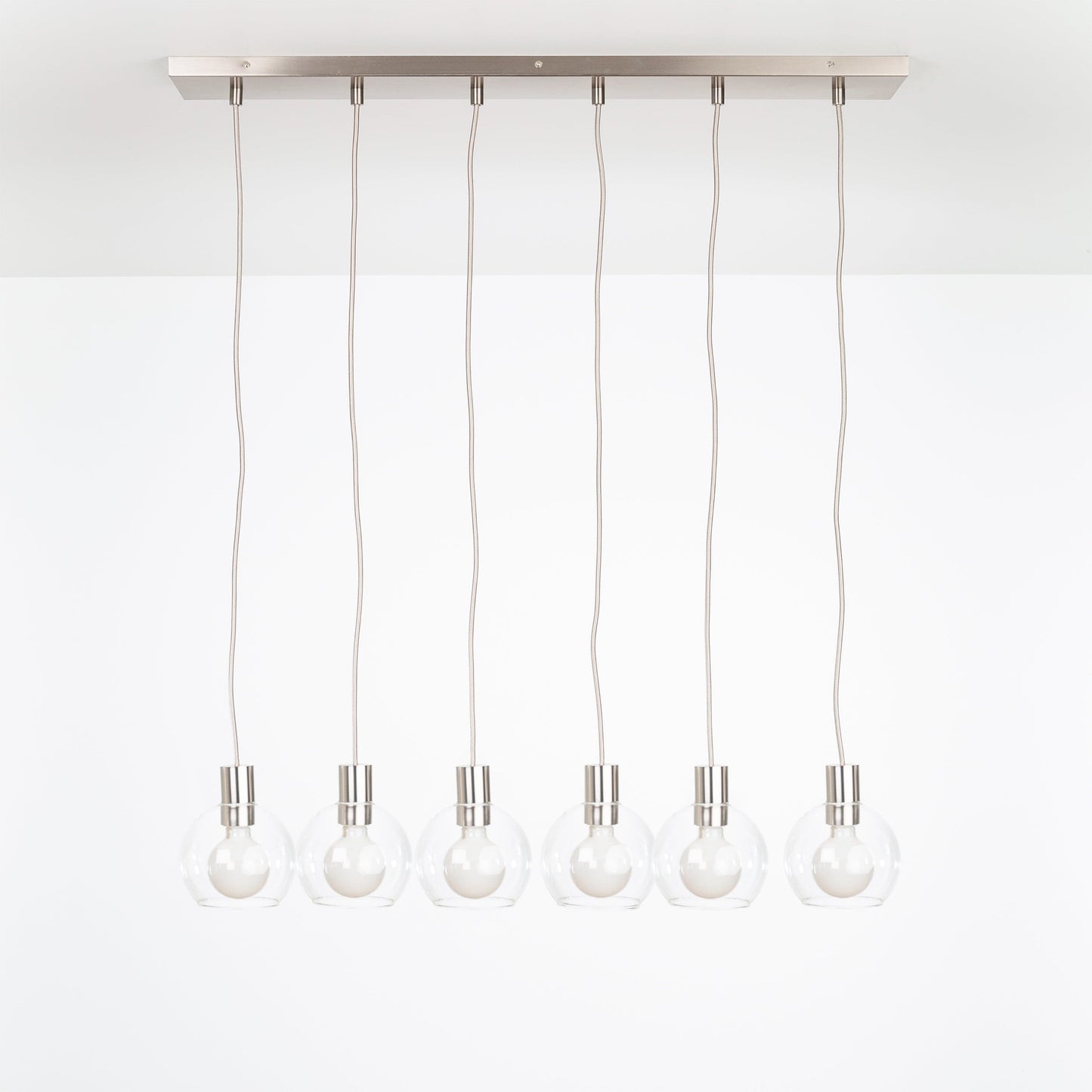 AiO 6 Line 6in Globe Chandelier