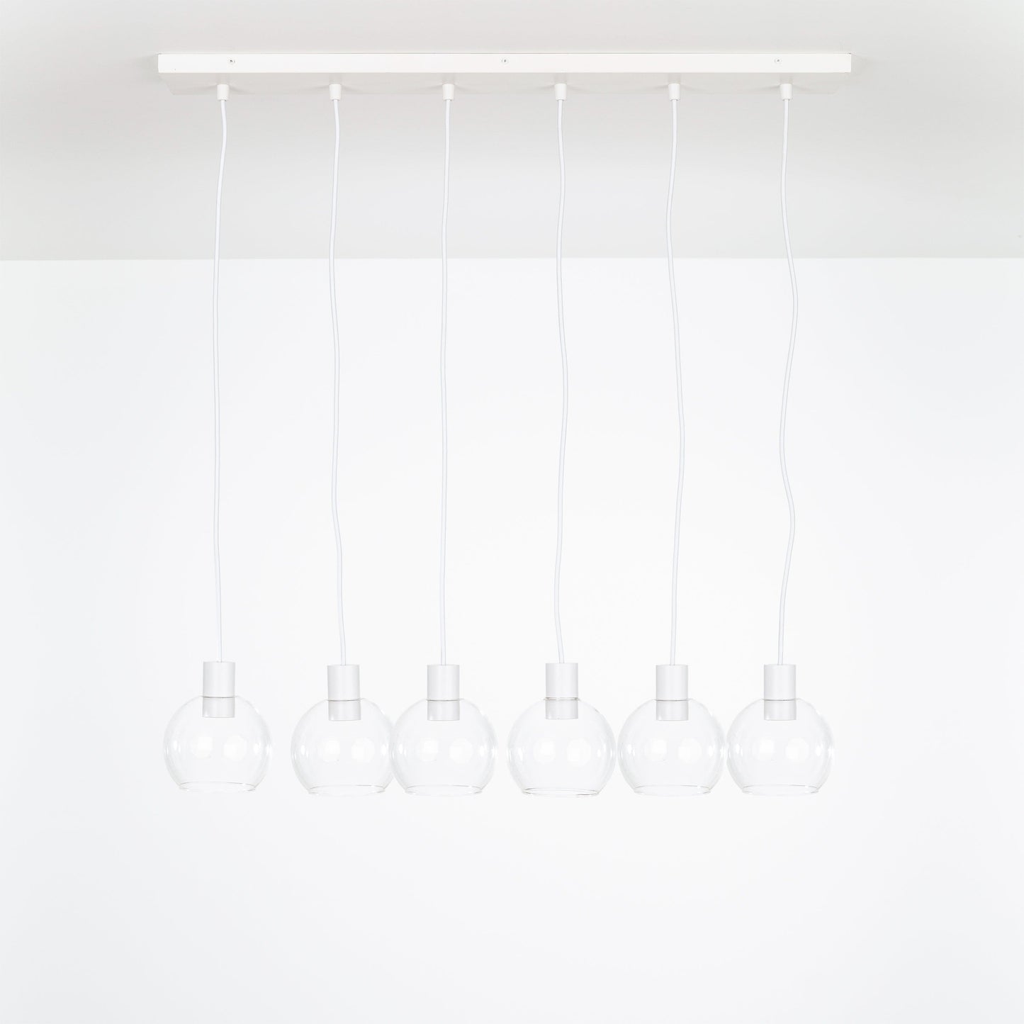 AiO 6 Line 6in Globe Chandelier