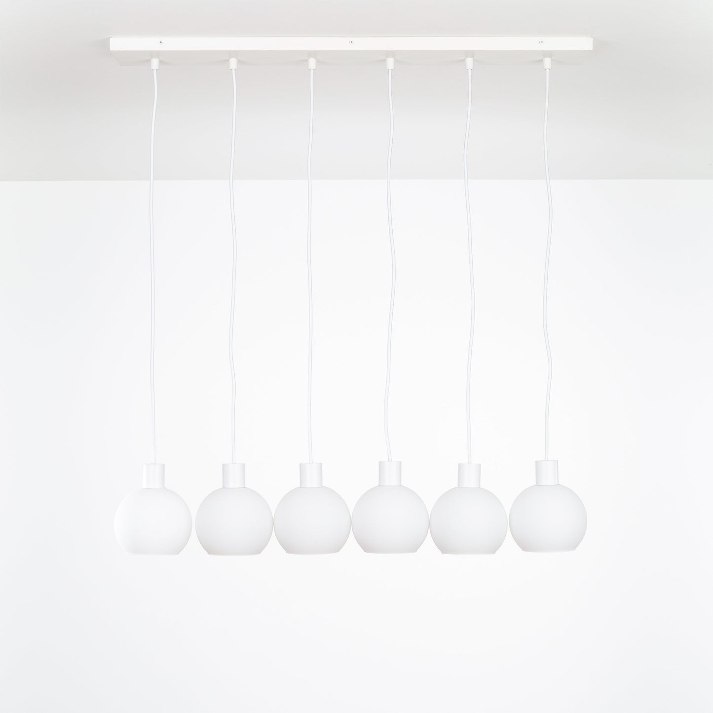 AiO 6 Line 6in Globe Chandelier