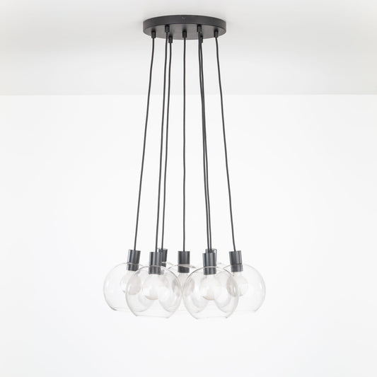 AiO 7 Loop 8in Globe Chandelier