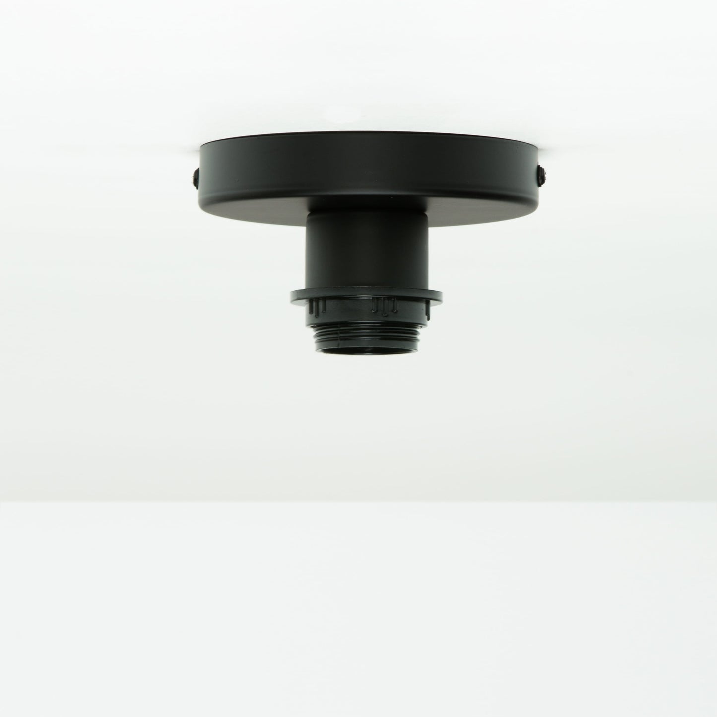 Shade-Ready Button Flush Mount