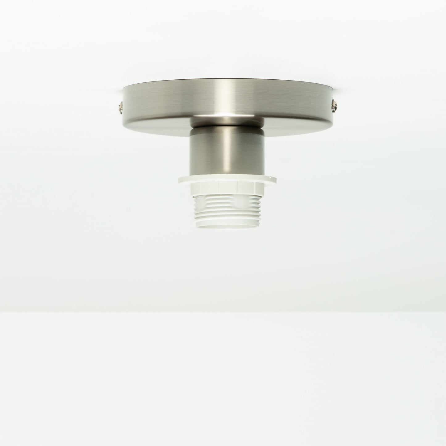 Shade-Ready Button Flush Mount