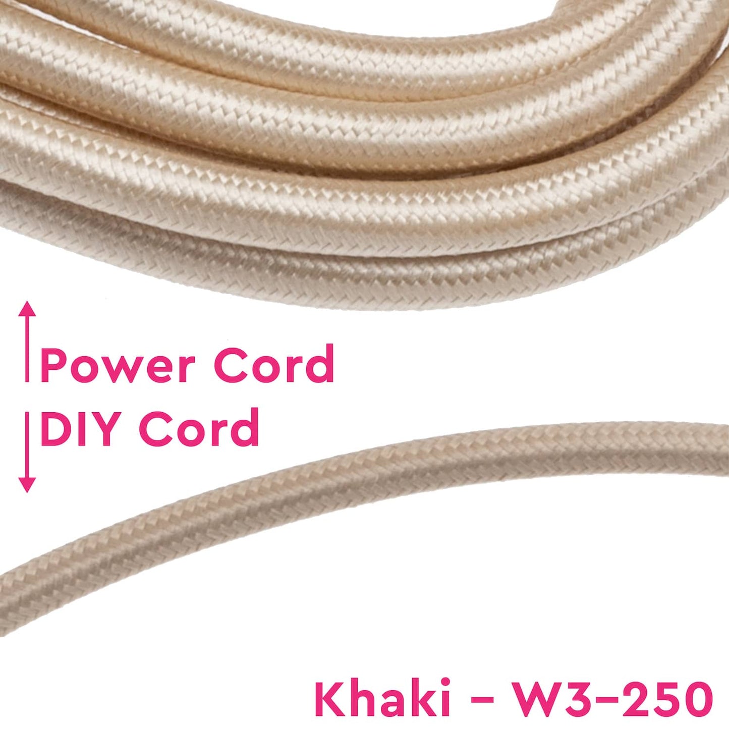 Cloth-Covered Extension Cord