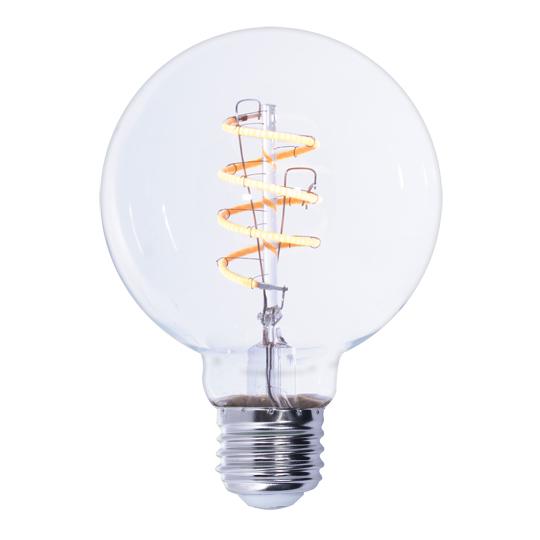 Globe LED | Curve | Shop Round Bulbs at Color Cord Company