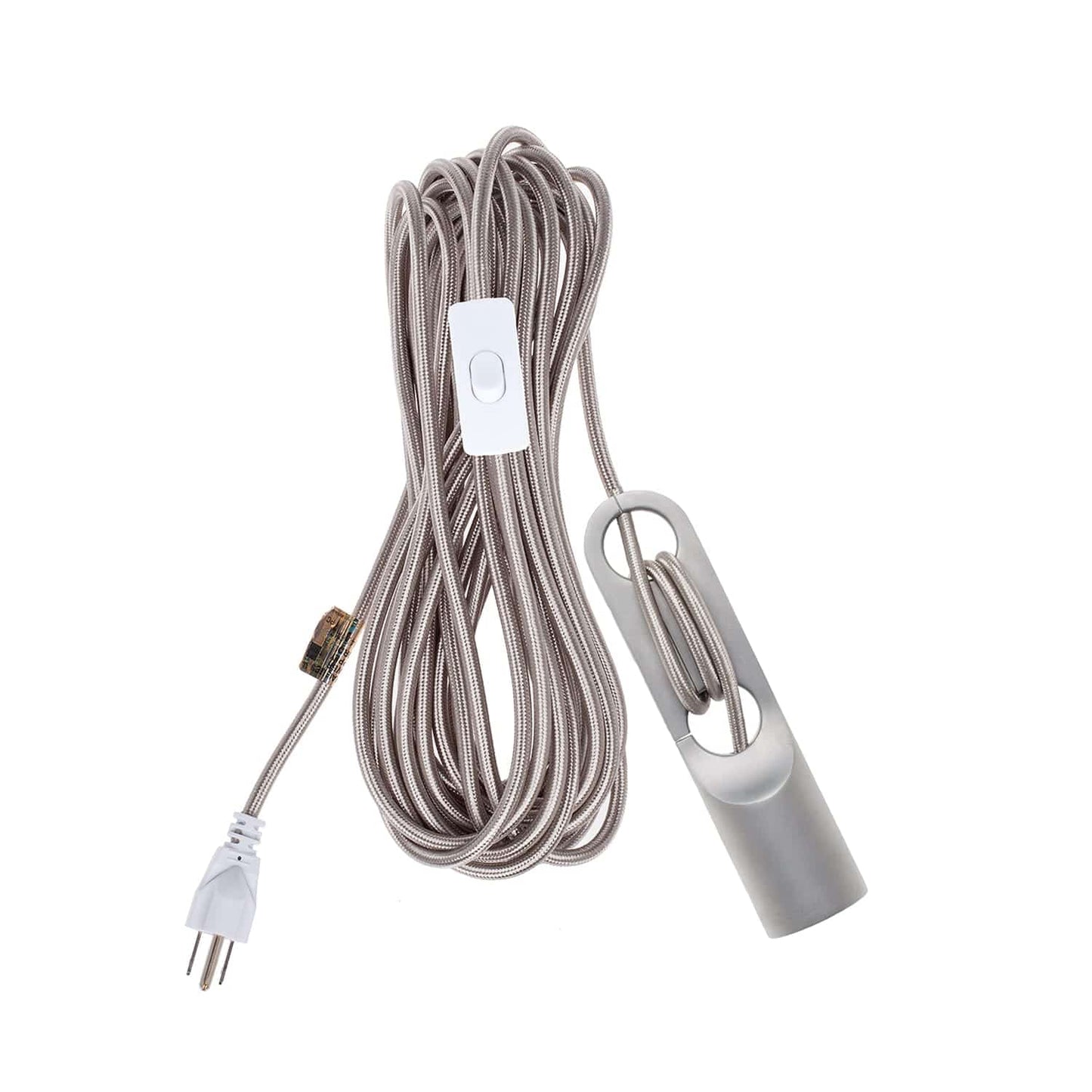 Wrap Raw Aluminium Chroma Plug-In Cord Set