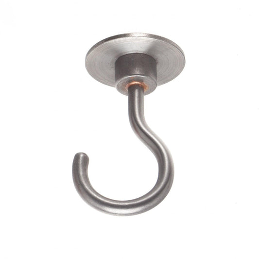 Round Swag Hook Raw Metal