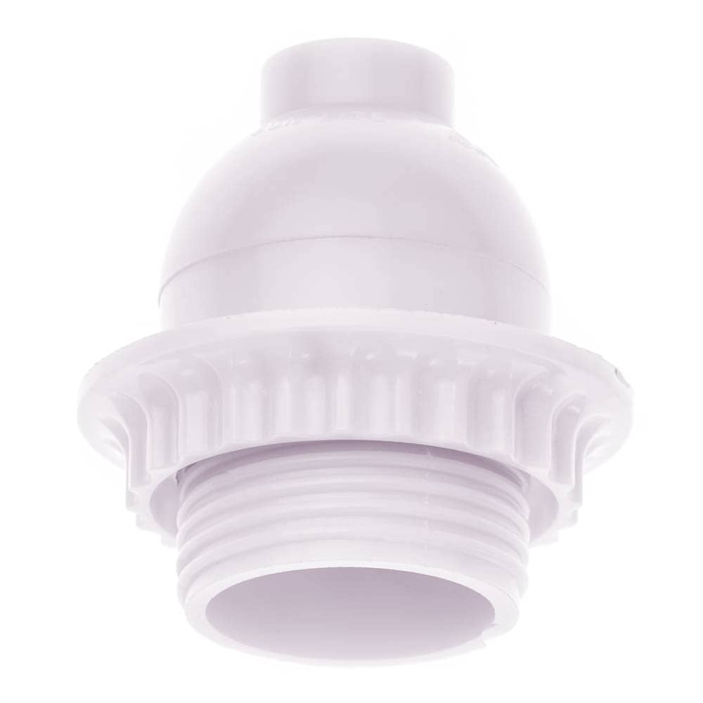 Twist Socket with Ring - Frost White