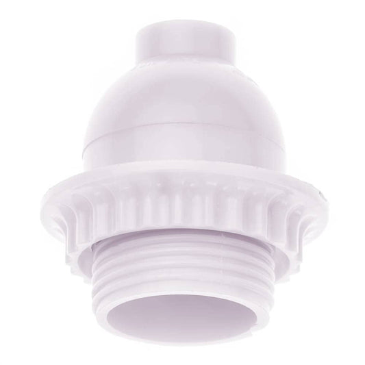 Twist Socket with Ring - Frost White