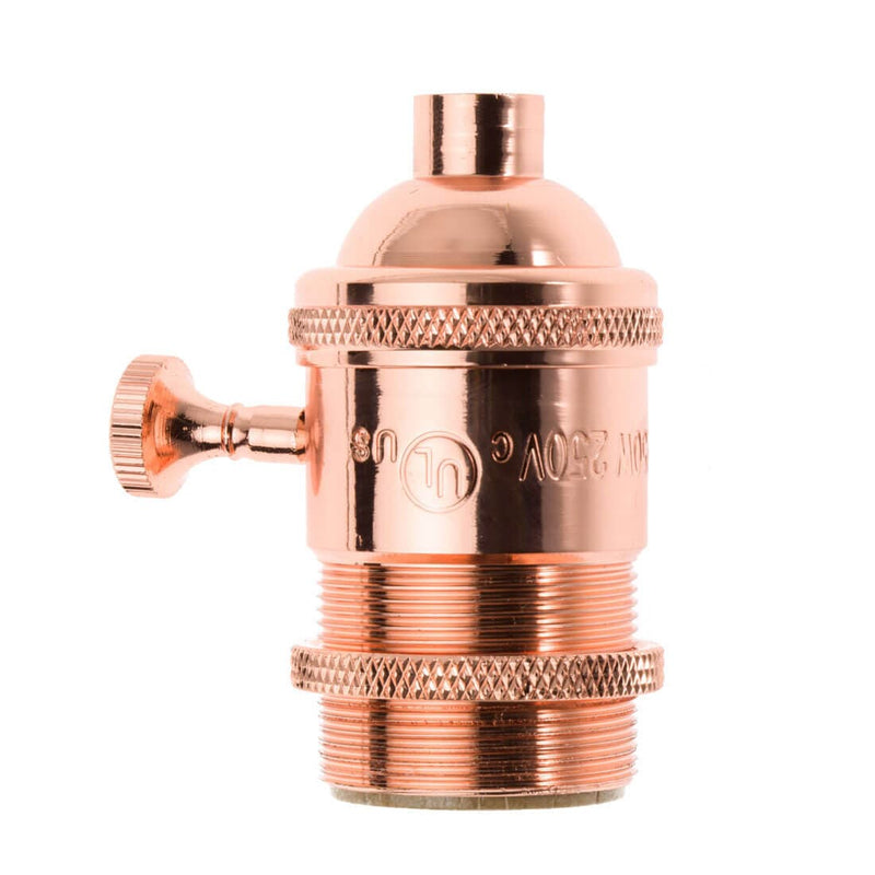 Keyed Light Socket Metallic Keyed Socket