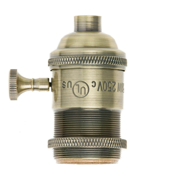 Keyed Light Socket Metallic Keyed Socket