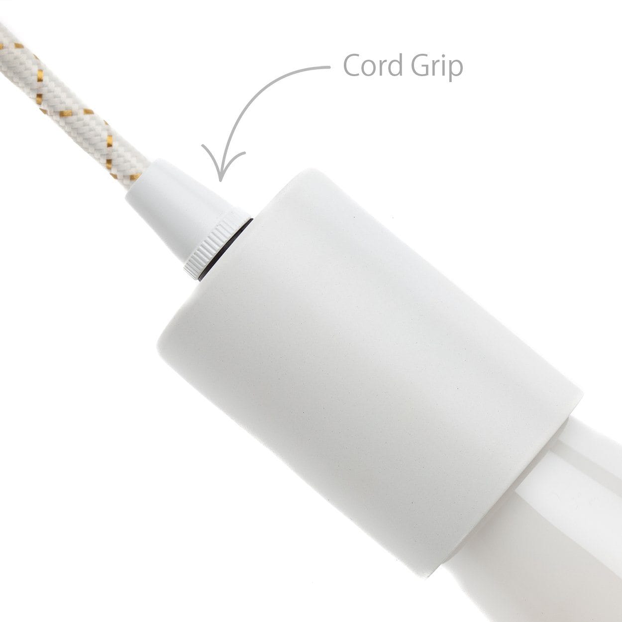 Metal Barrel Cord Grip (Male) – Color Cord Company