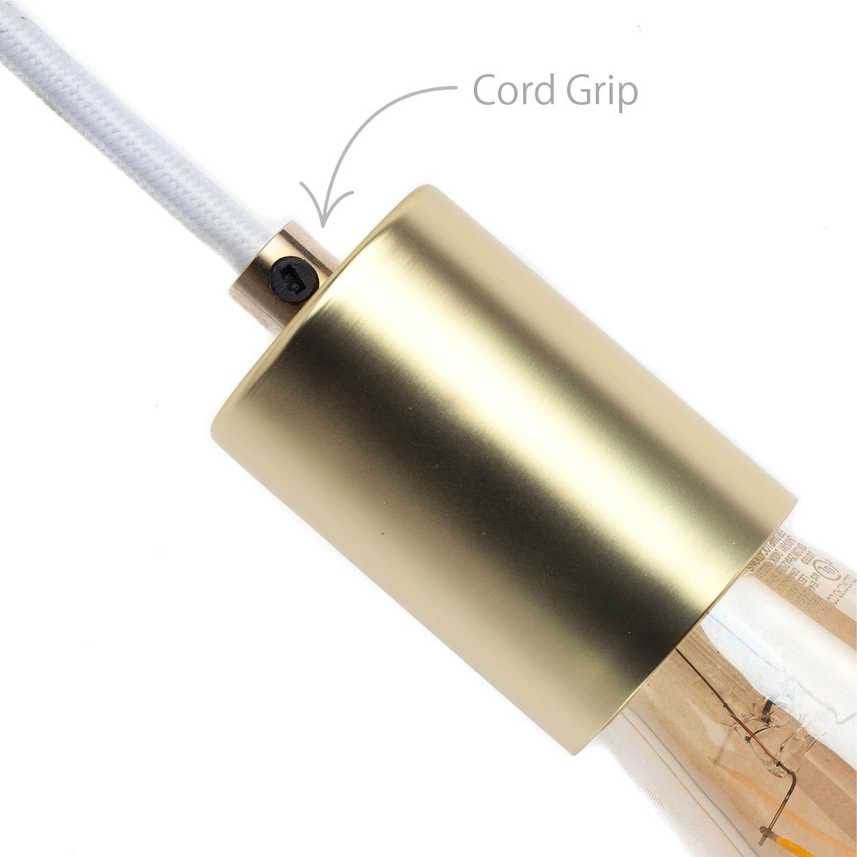 Metal Barrel Cord Grip (Male)