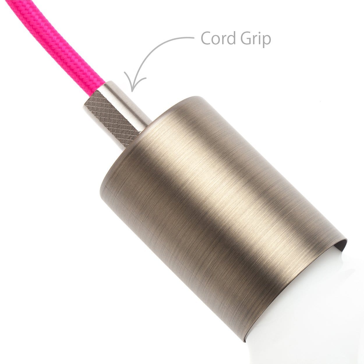 Metal Flat Edge Cord Grip