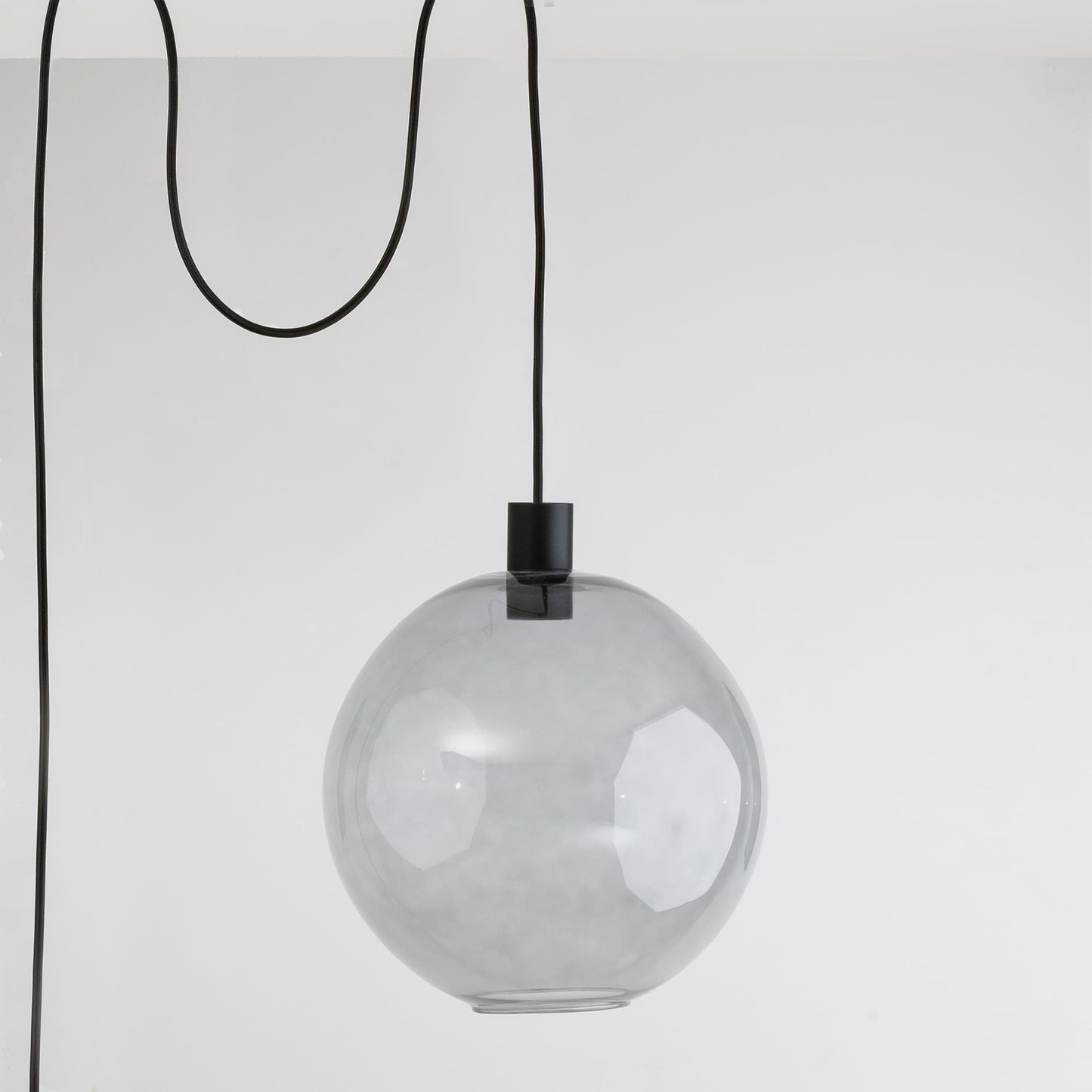 12” All-in-One (AiO) Globe Ceiling Plug-In Pendant