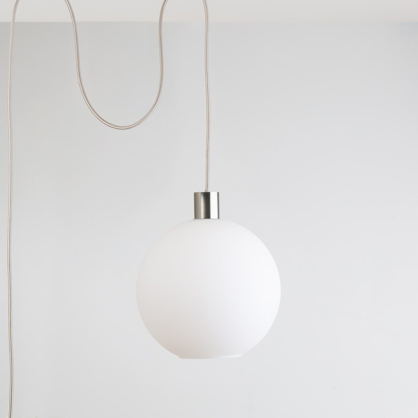 10” All-in-One (AiO) Globe Ceiling Plug-In Pendant