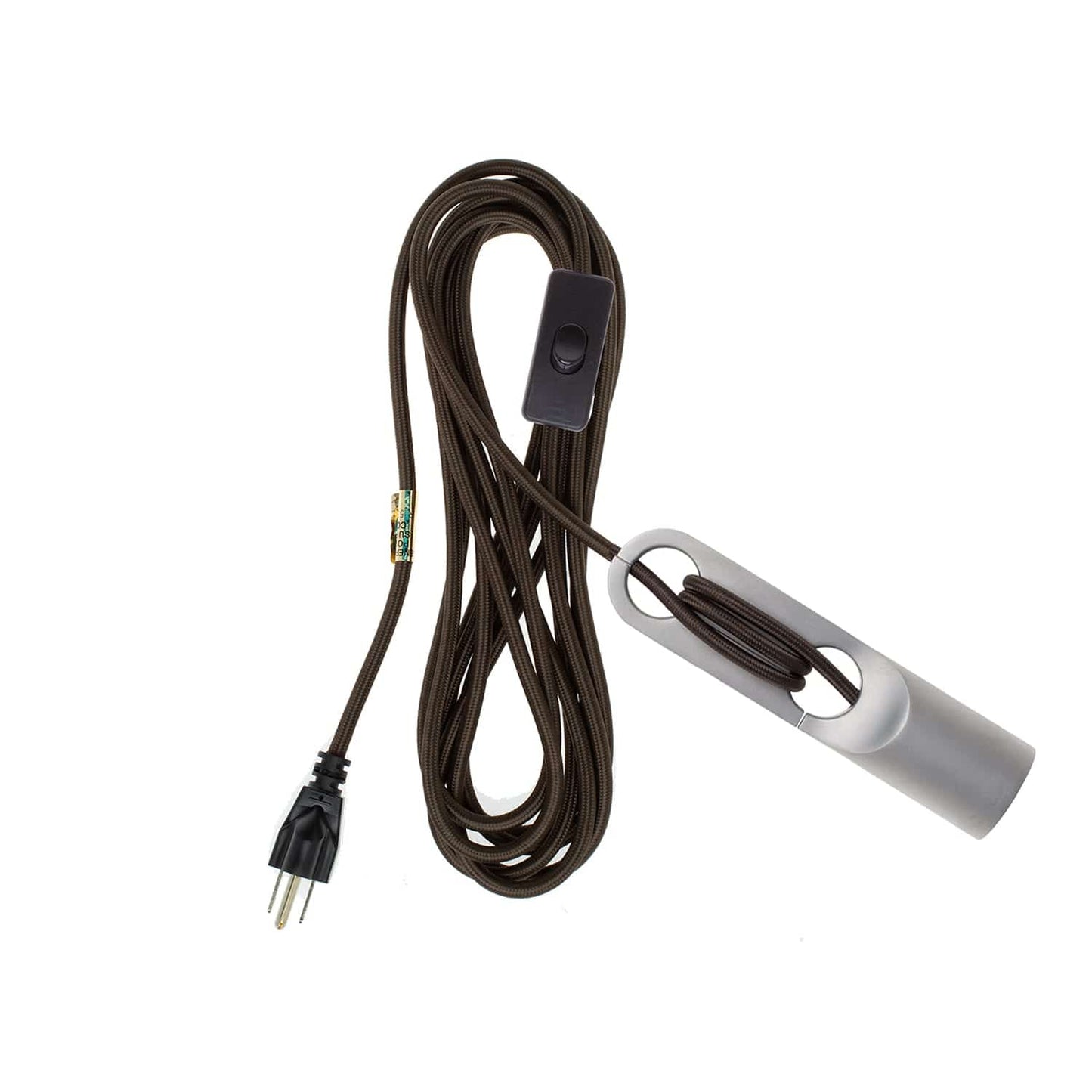 Wrap Raw Aluminum Chroma Plug-In Cord Set