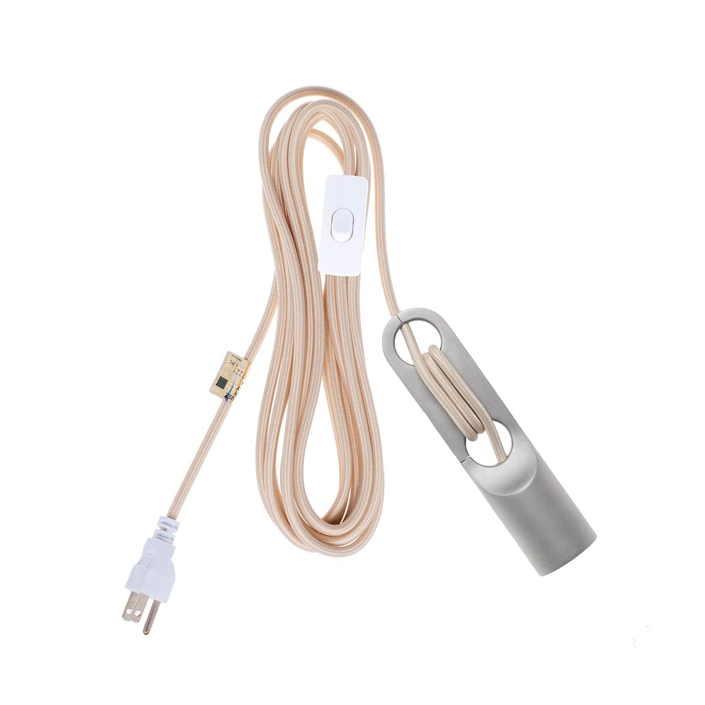 Wrap Raw Aluminum Chroma Plug-In Cord Set