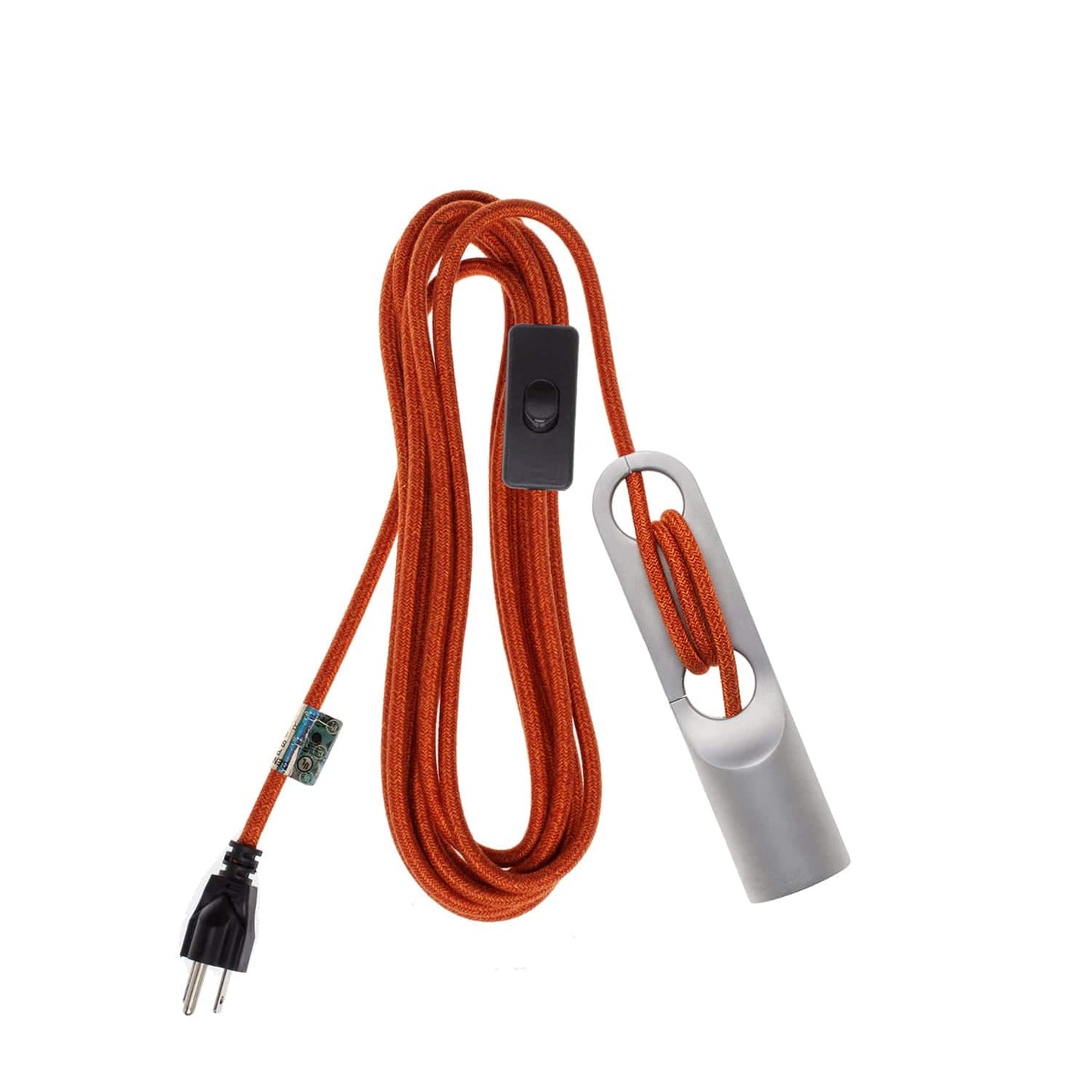 Wrap Raw Aluminum Chroma Plug-In Cord Set