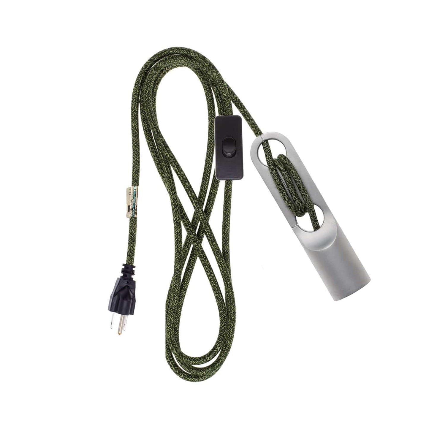 Wrap Raw Aluminum Chroma Plug-In Cord Set