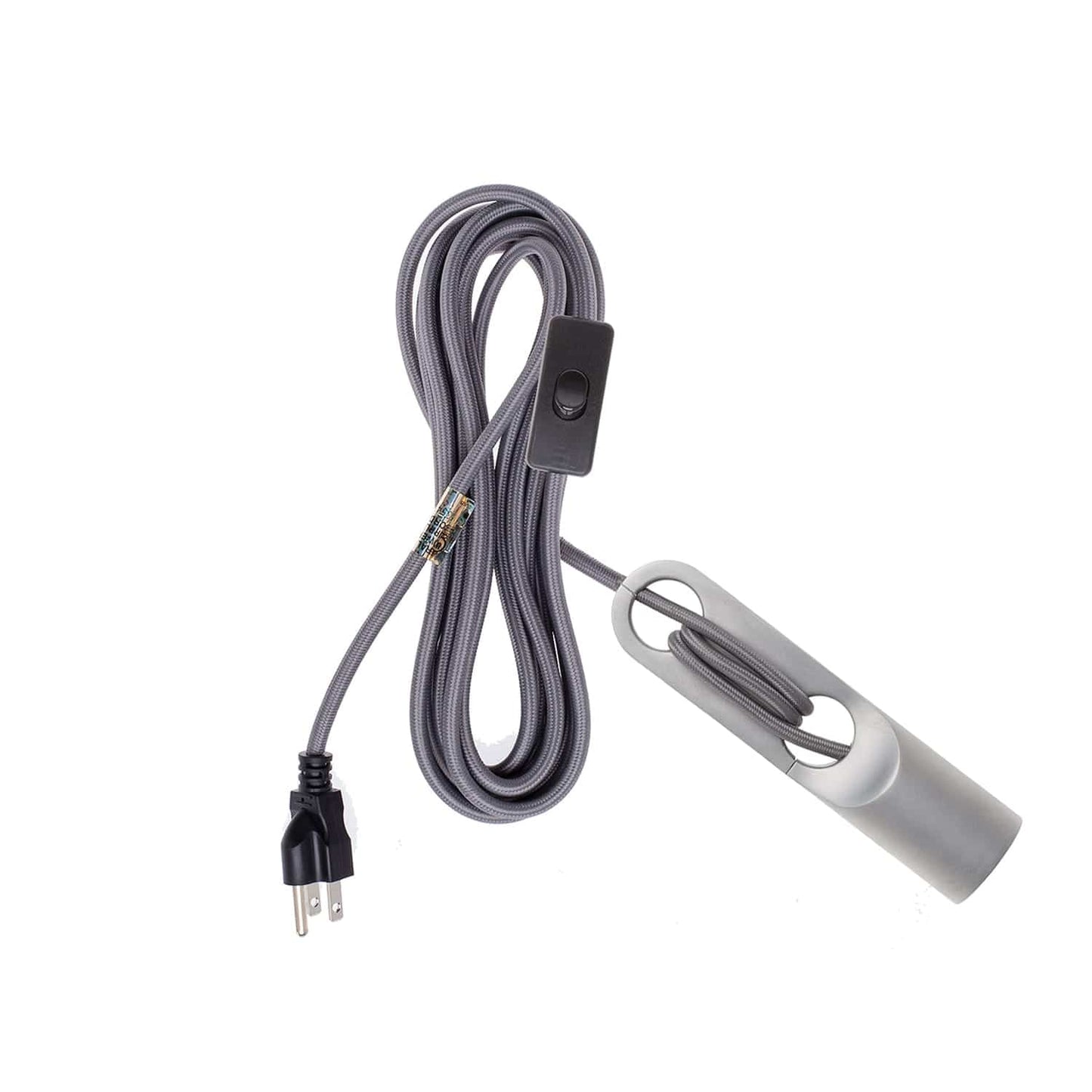 Wrap Raw Aluminum Chroma Plug-In Cord Set