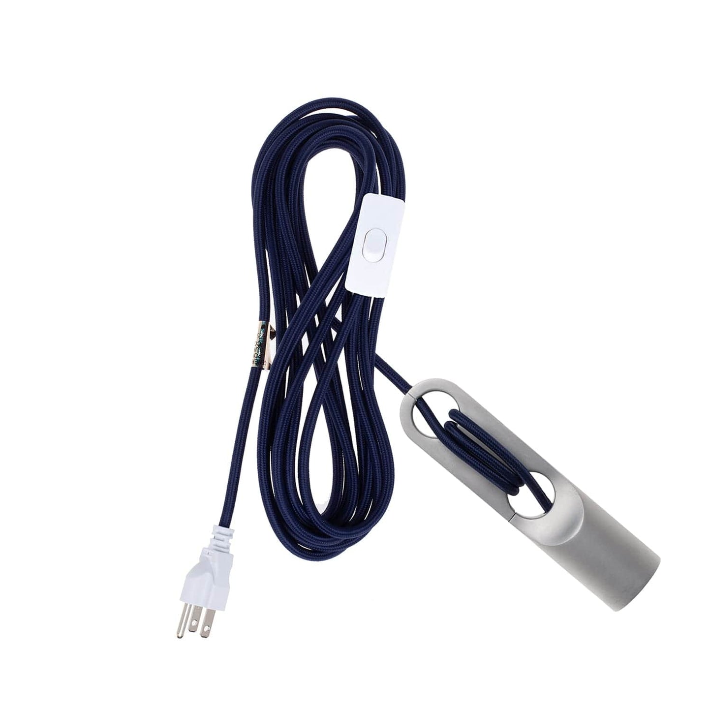 Wrap Raw Aluminum Chroma Plug-In Cord Set