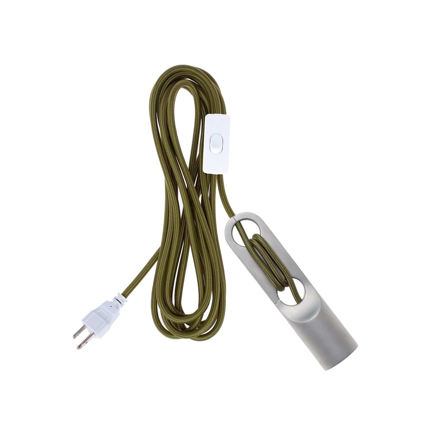 Wrap Raw Aluminium Chroma Plug-In Cord Set