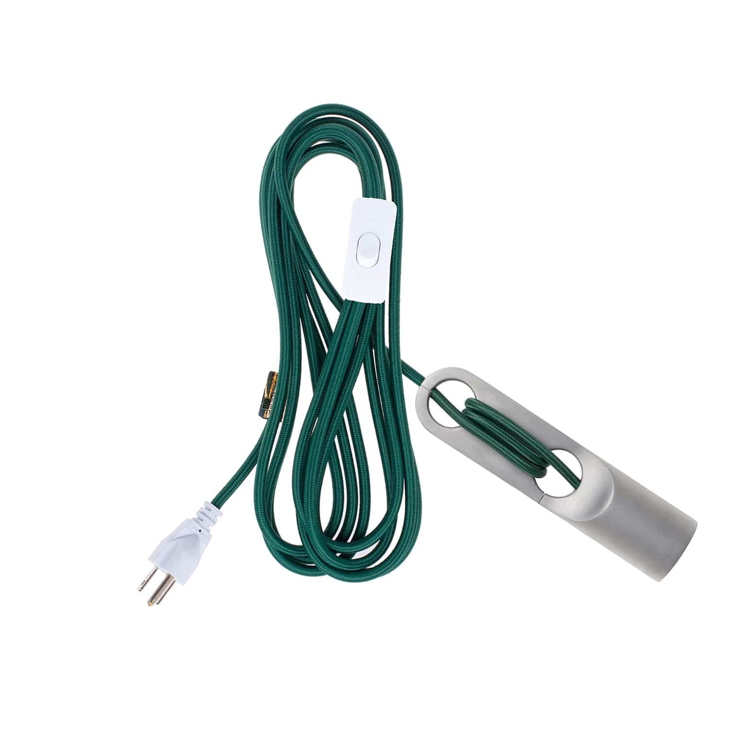 Wrap Raw Aluminum Chroma Plug-In Cord Set