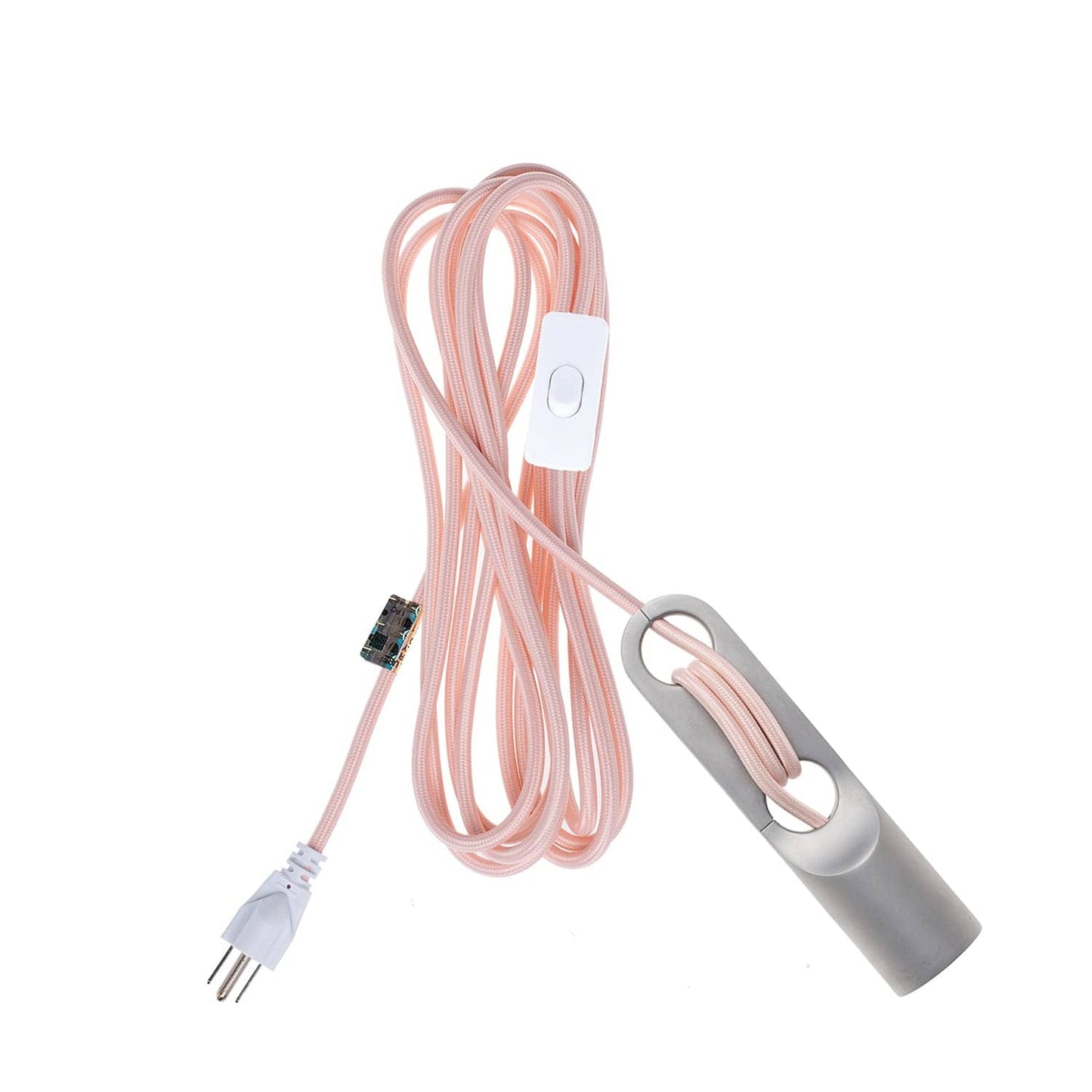 Wrap Raw Aluminum Chroma Plug-In Cord Set