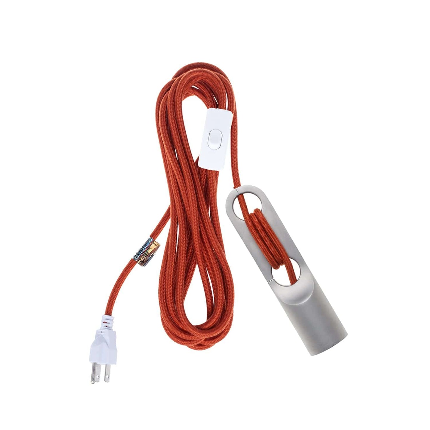 Wrap Raw Aluminium Chroma Plug-In Cord Set