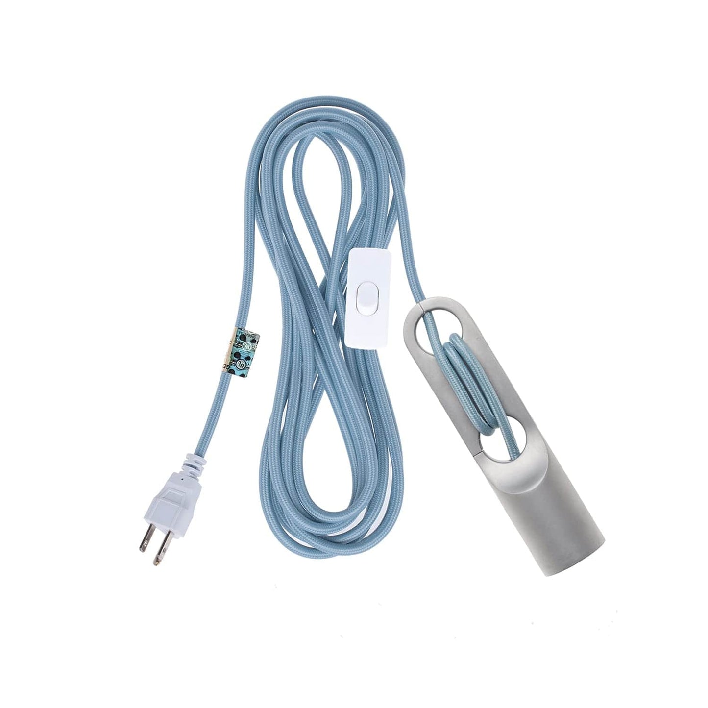 Wrap Raw Aluminum Chroma Plug-In Cord Set
