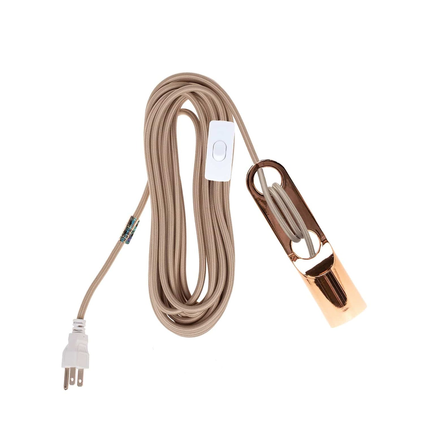 Wrap Polished Copper Chroma Plug-In Cord Set