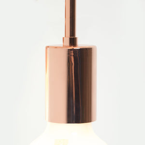 Twig 3-Arm Light Polished Copper / Small
