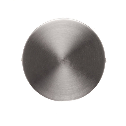 Customize: 5in Round Ceiling Canopy Raw Metal