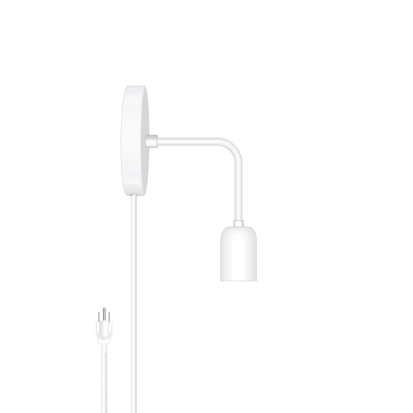 Bend Solo Plug-In Sconce