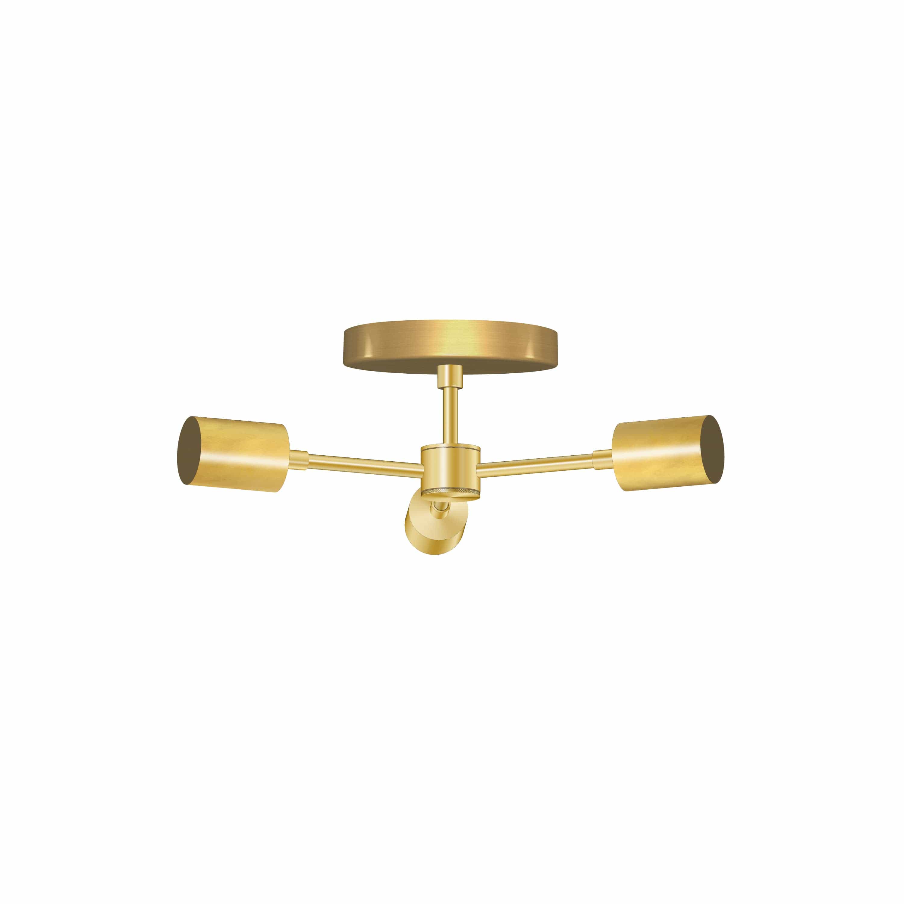 Trio Flush Mount Light Fixture Shop Color Cord Company