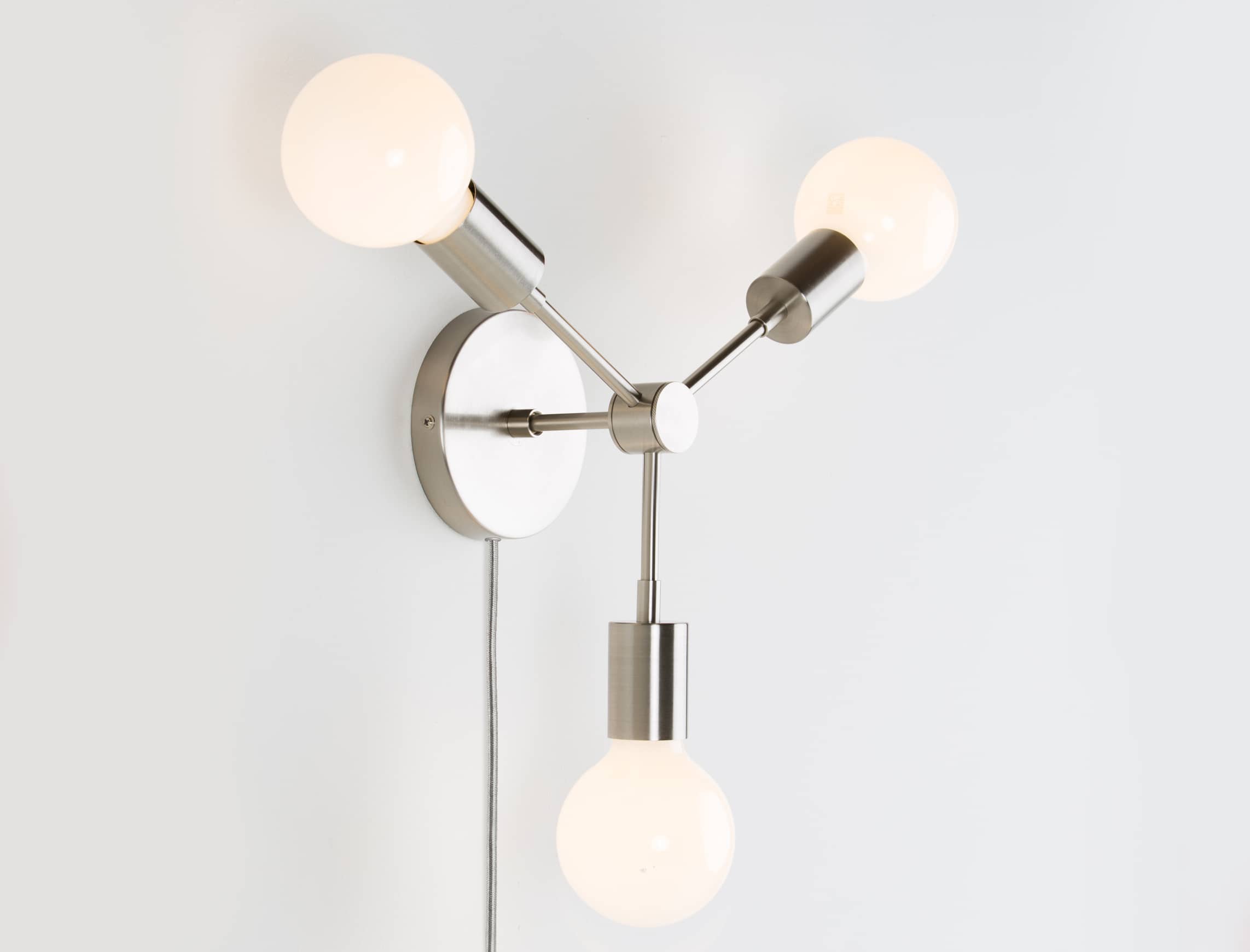 Trio Plug-In Sconce