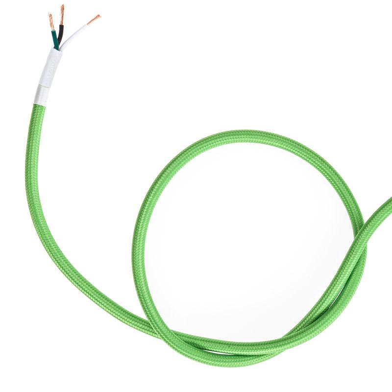 DIY Fabric Wire by the Foot - Lime Green