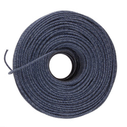 DIY Fabric Wire by the Foot - Navy Mini Tweed